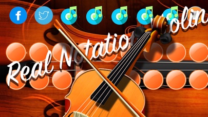 How to cancel & delete Real Notation Violin from iphone & ipad 1