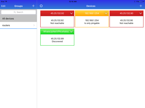 Whatsupnet for iPad screenshot 2