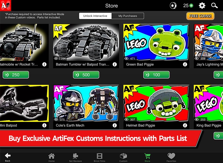 ArtiFex Creation - Interactive Building Instructions & Videos for LEGO screenshot-3