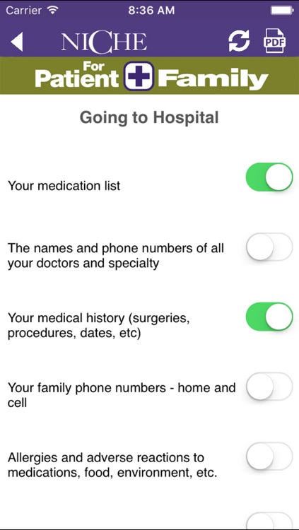 NICHE For Patients + Family screenshot-4