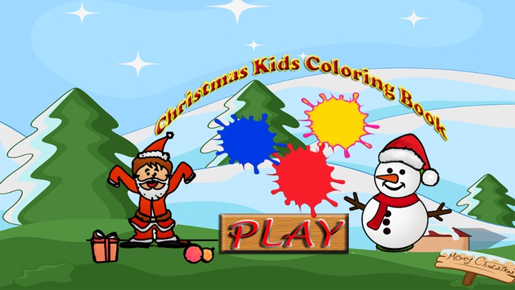 Christmas Kids Coloring Book Crayon free