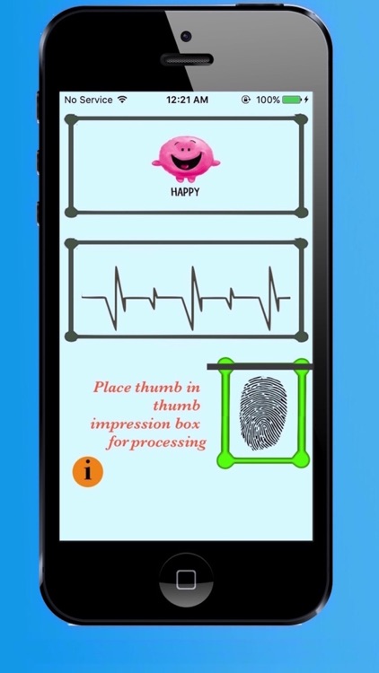 Free Mood Detector with finger prints screenshot-3