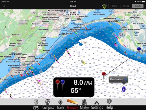 France Med. Nautical Chart Pro screenshot 3