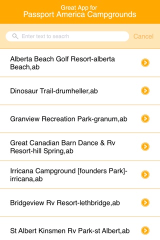 Great App for Passport America Campgrounds screenshot 2
