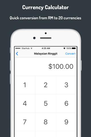 Malaysia Ringgit Currency Converter screenshot 3