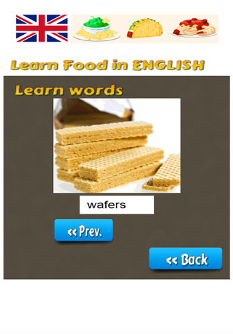 Learn Food in English Language screenshot 3