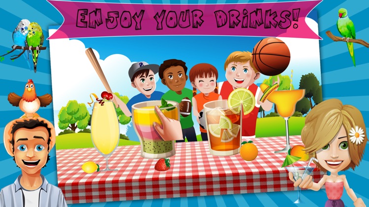 Fruity Summer Drink Fever - Play Free Fun Frozen Juicy Drink Maker Kids Game screenshot-4