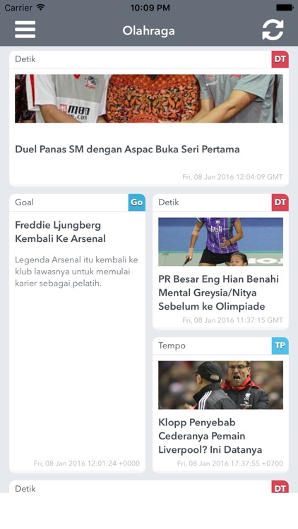 Berita Olahraga screenshot-3