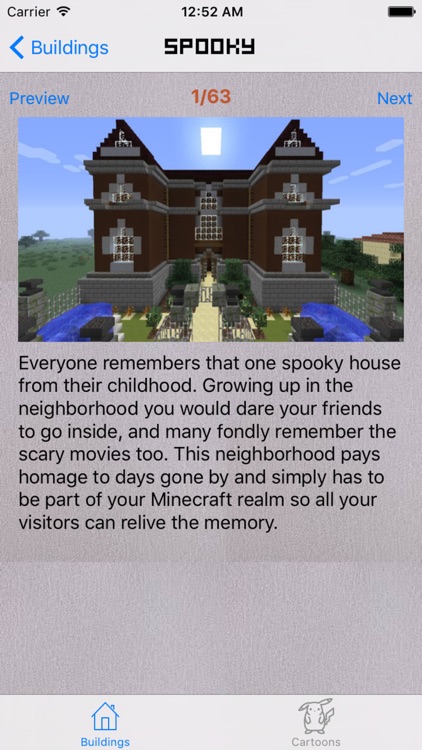 Unlimited Building & House and Cartoon Guide for Minecraft FREE screenshot-3