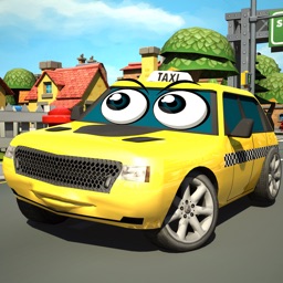 Crazy Mad Taxi Car City Driver