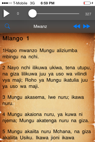 Swahili Audio Bible + screenshot 3