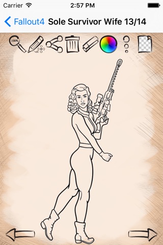 Drawing Tutorials For Fallout Characters screenshot 4