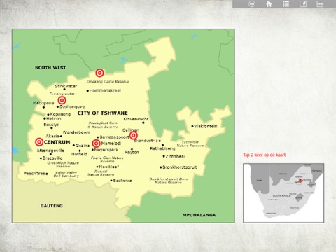 Tshwane iTrav (Nederlands) screenshot 3