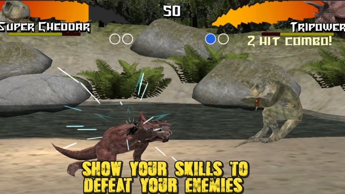 Dinosaurs Free Fighting Game