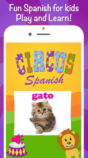 西班牙語為初學者的孩子和成人 Circus Spanish for kids -