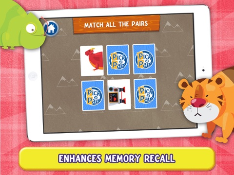 Pick a Pair School Edition - Card games for children screenshot 3