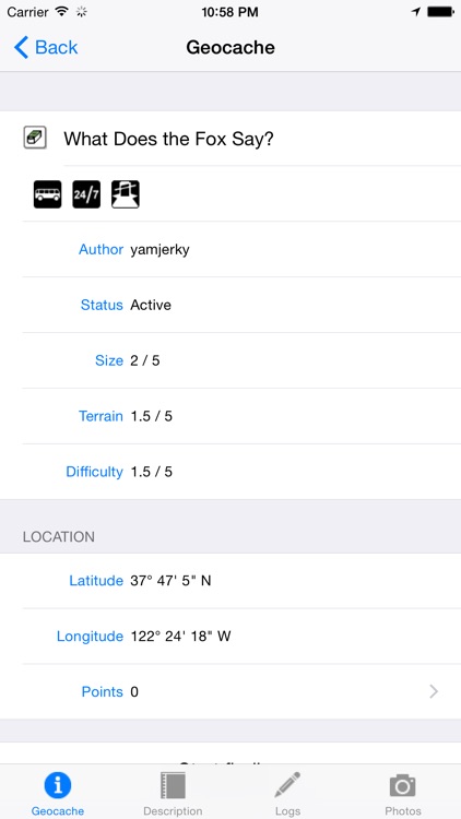 GeoCaches