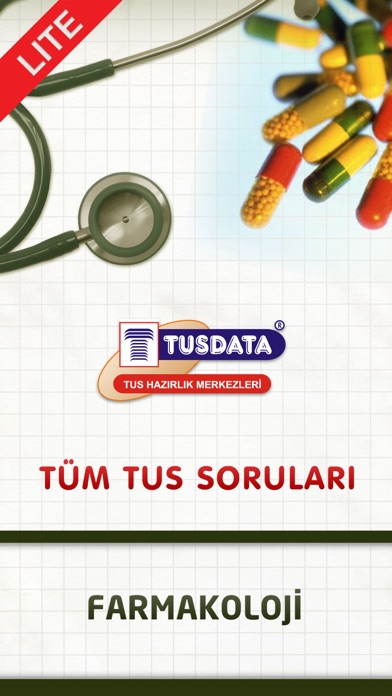 How to cancel & delete Tum TUS Soruları - Farmakoloji Lite from iphone & ipad 1