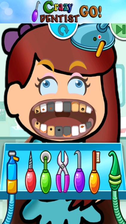 Kids Teeth Care Game Clarence Crazy Edition