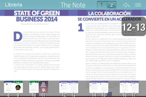 Revista The Note screenshot 4