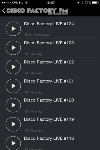 Disco Factory FM screenshot 4
