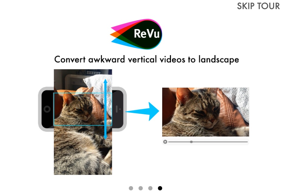 ReVu Video Editor - Record Zoom and Pan Interactions to Make a New Video screenshot 4