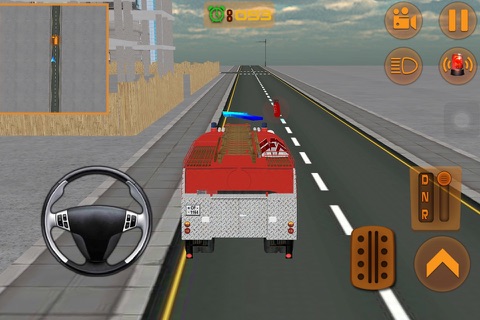 Fire Brigade Simulation 3d games screenshot 2