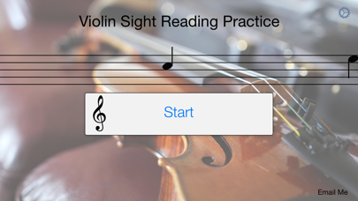 Violin Sight Reading Trainer screenshot