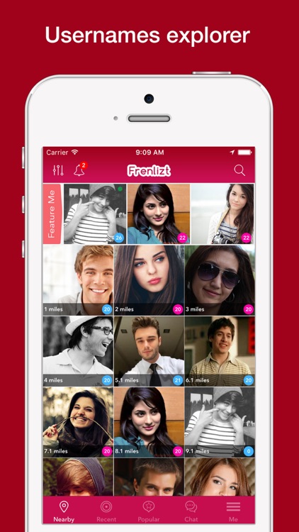 Frenlizt+ - Chat and Meet Friends on Snapchat, Kik, Instagram, Skype, Facebook or Twitter