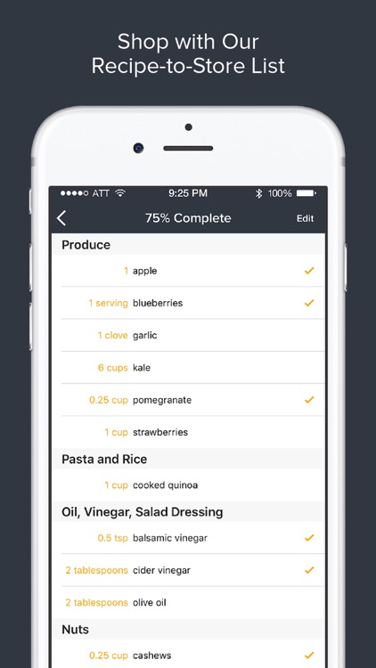 Athleats Pro– Recipe, Calorie Counting & Meal Plan screenshot-4