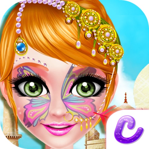 Beauty Mommy Face Paint - Princess Drawing/Fashion Face Paint Dress Up