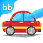 Cars Colorbook Free  Coloring book of super cars, ambulance, SUV, taxi and other vehicles for kids and preschoolers