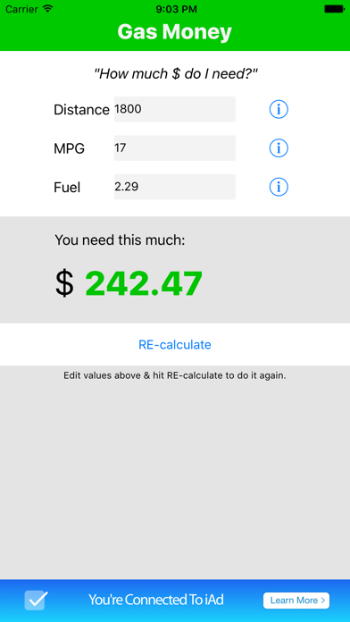 How to cancel & delete Gas Money (