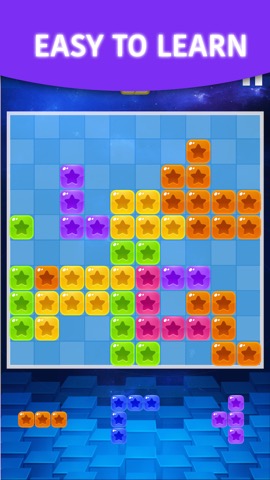 Matrix 10x10! Block Star - Tetra Cubes Puzzle Free Gameのおすすめ画像1