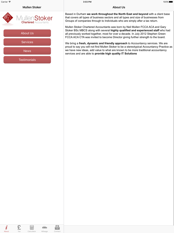 Mullen Stoker UK Tax App