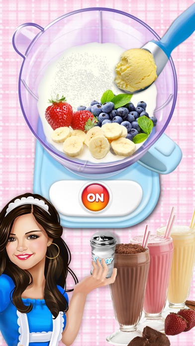 CELEBRITY MILKSHAKES! - COOKING GAMES 1.2 IOS GAME GIẢI TRÍ CELEBRITY MILKSHAKES! - COOKING GAMES 1.2 IOS