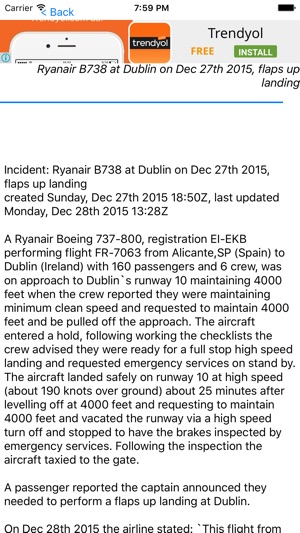 Aviation News & Headlines & Occurrence Reports - Accident/In(圖2)-速報App