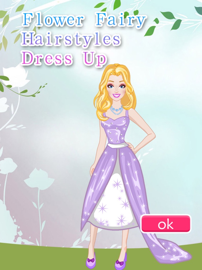 Flower Fairy Hairstyles Dress Up - Wedding -Princess