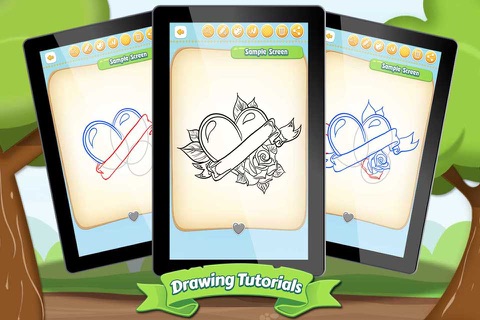How to Draw Hearts Free screenshot 2