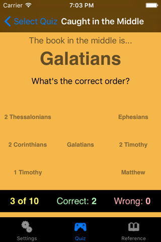 Bible Quiz Deluxe screenshot 4