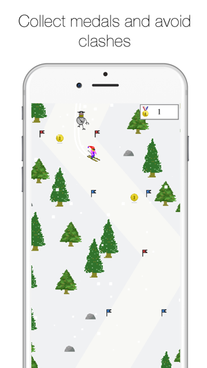 Yeti Run for SkiFree(圖3)-速報App