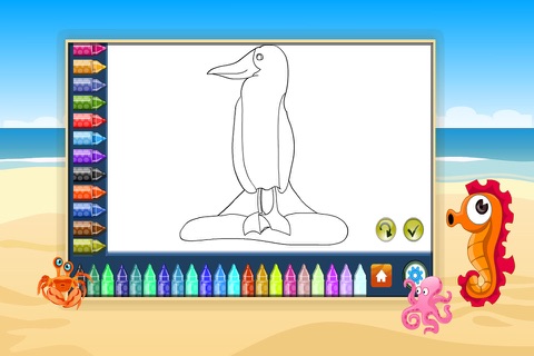 Coloring Book Sea Animal screenshot 4