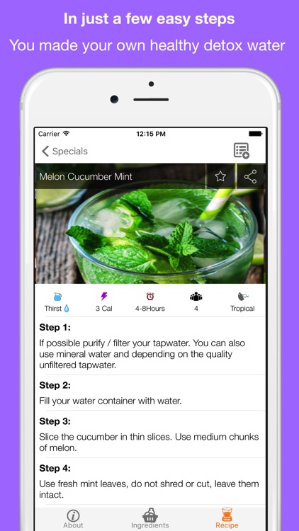 Infused Water - For Ultimate Detox and Weight Loss screenshot-3