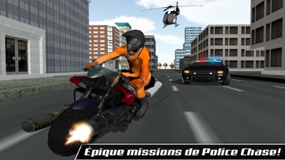 Screenshot #1 pour Prison Échapper: du trafic Police Chasse Moto Cavalier