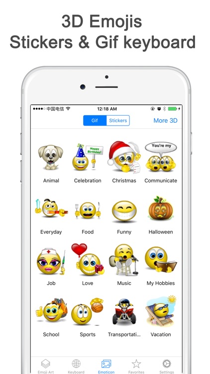 Best Emoji Keyboard - Customized with New Animated Emojis, Gif & Cool Fonts