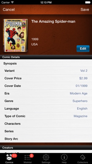 Comic Book Collector Database(圖3)-速報App