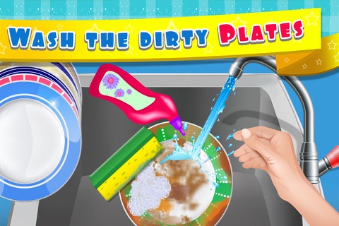 Kids Dish Washing and Cleaning Pro - Fun Kitchen Games for Girls,Kids and Boys screenshot 2