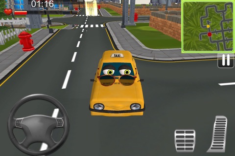 Talking Taxi Parking Simulator 3D screenshot 2