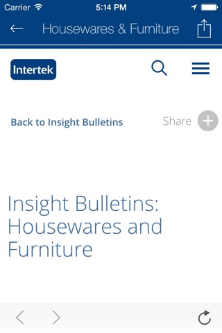 Intertek Insights screenshot 4