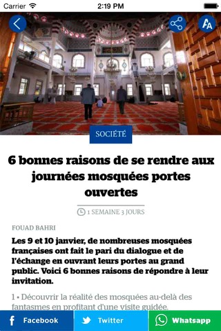 Zaman France screenshot 2